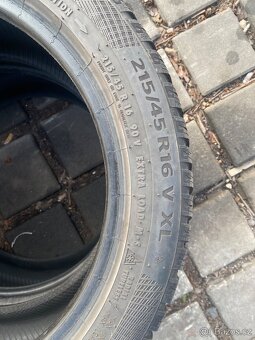 215/45/16 zimní 2ks Continental - 3