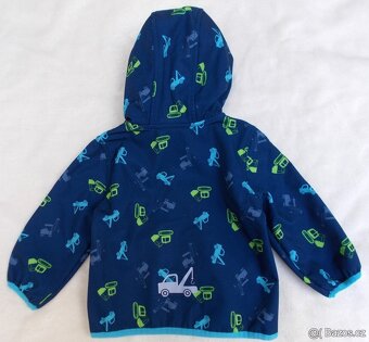 Jarní softshellová autíčková bunda vel. 74 - 3