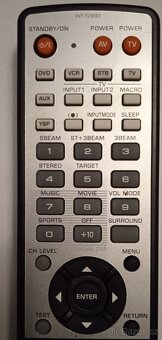 YAMAHA - dálkový ovladač - 3