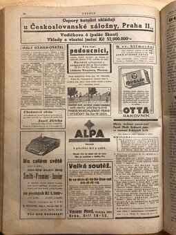 Kompletní ročník časopisu Neděle (1936) – ročník XI - 3