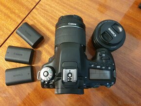 Canon EOS 80D + 2 objektivy a 3 baterie - 3