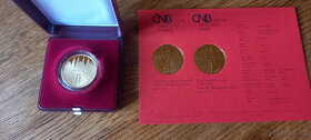 Zlatá mince ČNB 5000 Kč: KROMĚŘÍŽ - PROOF - 3