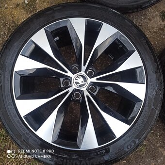 Orig.alu disky ŠKODA SUPERB 3  18" - 3
