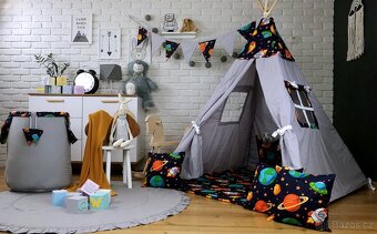 Týpí stan - domeček vesmírný Teepee - 3
