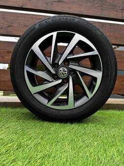 Alu kola 5x100 r15 s letním pneu (bipo) - 3