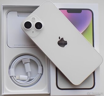 iPhone 14 Starlight BATERIE 100% TOP - 3