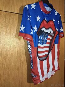 Cyklistický dres, ROLLING STONES styl USA, vel. M - 3