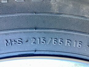 Originál alu disky Subaru “16 plus zimní obutí Nokian - 3