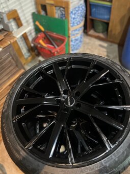 Alu kola 5x112 R21 + letní pneu - 3