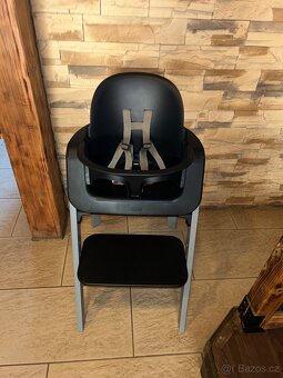 Židlička Stokke Steps Black/ Storm Grey - 3