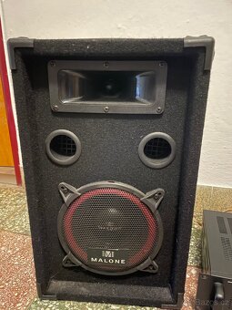 Basový reproduktory Malone + zesilovač SPL 400 - 3