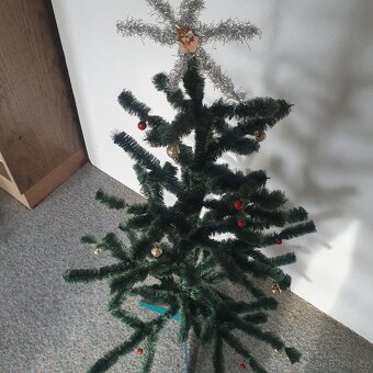 Retro vánoční stromeček a retro vánoční ozdoby - 3