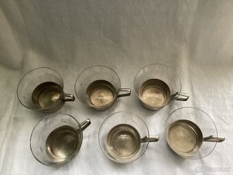retro sada hrnků na kávu - 3
