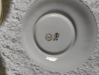 Talířky porcelán - 3