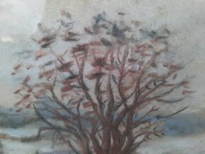 Obraz Zimní krajina - autor Liška - 3