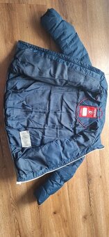 Modrá péřová bunda REIMA, vel. 122 (7 let) - 3