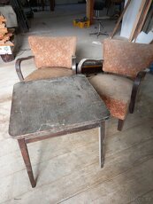 STAROŽITNÁ RETRO KRESLA - 3