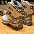Zimní nepromokavé dámské boty Salomon bílé - 3