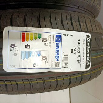 15" PNEU – 195/50/R15 – LETNÍ - CONTINENTAL - 100% vzorek - 3