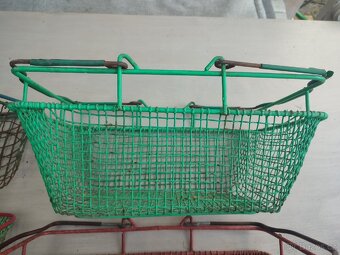 Retro nákupní košík - 4 ks - 3