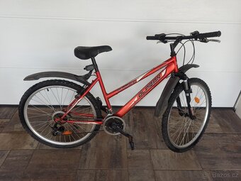 Olpran Bomber sus 26" dámské červené horské kolo - 3