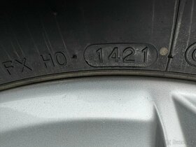 Originál alu kola Audi Q3 5x112 R17 zimní zánovní - 3