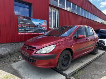 Peugeot 307 Hatchback, 1.6 benzín 16V, NFU: na nahradní díly - 3