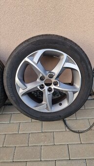 Originální kola Peugeot 508 nové pneumatiky 515/55 R17 - 3