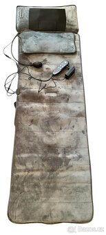 Masážní podložka celého těla,160x50cm, šedá - 3