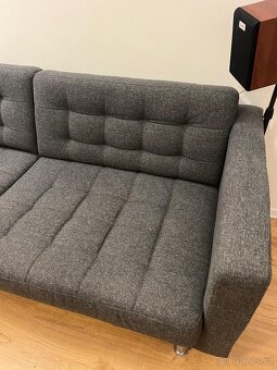 Prodám pohovku IKEA LANDSKRONA, tmavě šedá - 3