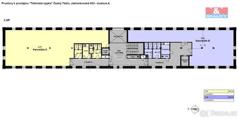 Pronájem kanceláří, 169 m², Český Těšín, ul. Jablunkovská - 3