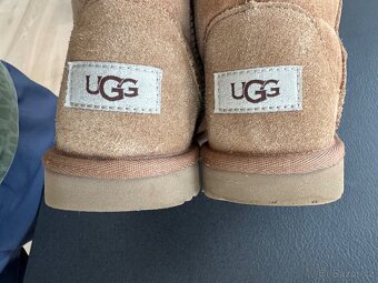 Zimní boty UGG Kids Clasic II Chestnut vel. 36 - 3