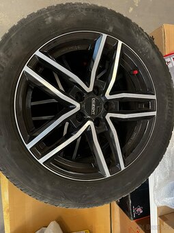 4x Obutá Alu kola DEZENT 215/55R16, 4x100, zimní Bridgestone - 3