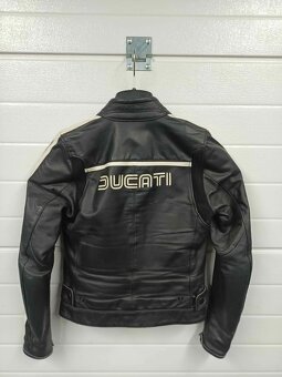 Dámská kožená bunda na motorku Ducati Dainese černá - 3