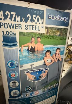 Bazén Bestway 4,27x2,5 m s pískovou filtrací - 3