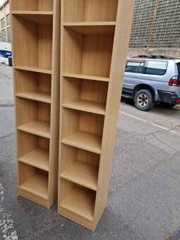 2x Regal knihovna 31x37 výška 202 cm - 3