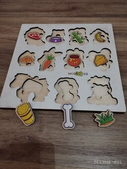 Dřevěné puzzle - 3
