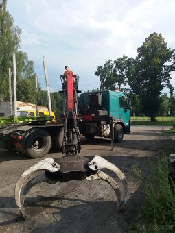 Lesovůz Volvo FM13 s hydraulickou rukou + návěs Lemex - 3