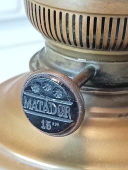 SECESNÍ PORCELÁNOVÁ PETROLEJKA EHRICH & GRAETZ 19. STOL. - 3