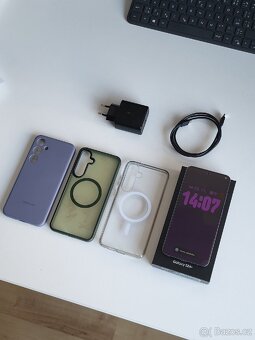 Samsung Galaxy S24+ 12/256 GB Fialový - Top stav - 3