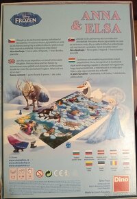 Společenská stolní hra Frozen Ledové království - 3
