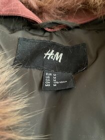 Dámská zimní bunda H&M vel. M - 3