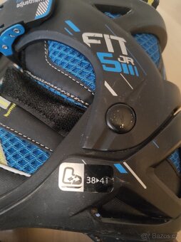 Prodám rostoucí lední brusle Oxelo 38-41 - 3