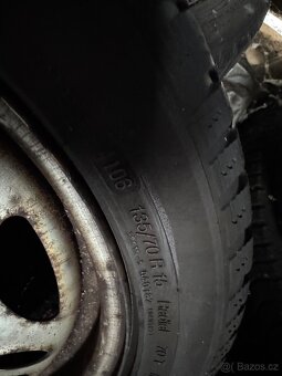 Smart plechové disky se zimními pneu - 3