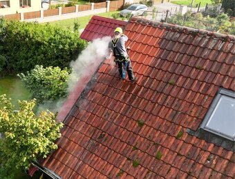 Umytí střechy, mytí strechy - 3