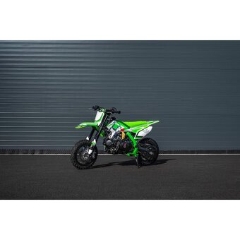 Pitbike Leramotors Thunder 70ccm, kola 10/10, zeleny - 3