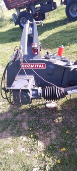 Lis,Zetor 9540,shrnovac, lešenarske trubky,vlek 8 tunu, - 3