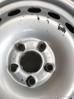 Prodám plechové disky 6J 5x112 ET47 (koncern VW) - 3