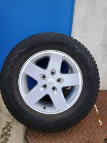 Jeep OEM kola 5x127 + zimní pneu Nokian 255/65R17 - 3