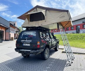 Střešní stan - AUTOSTAN 220 cm - prodloužený, LED osvětlení - 3